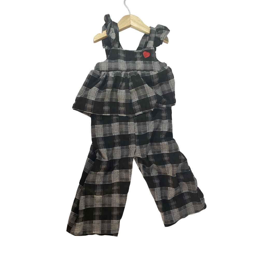 008 Σαλοπέτα ολόσωμη ασπρόμαυρη - Image 1