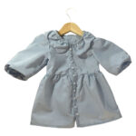 Φόρεμα γαλάζιο πουκάμισο με κουμπιά και γιακά