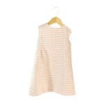 Φόρεμα αμάνικο με ρίγες και καραβάκια