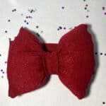 Κορδέλα Φουσκωτή Πλεκτή Μπορντό Βρεφική