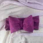 Βρεφική Κορδέλα Φουσκωτός Φιόγκος Purple Shine